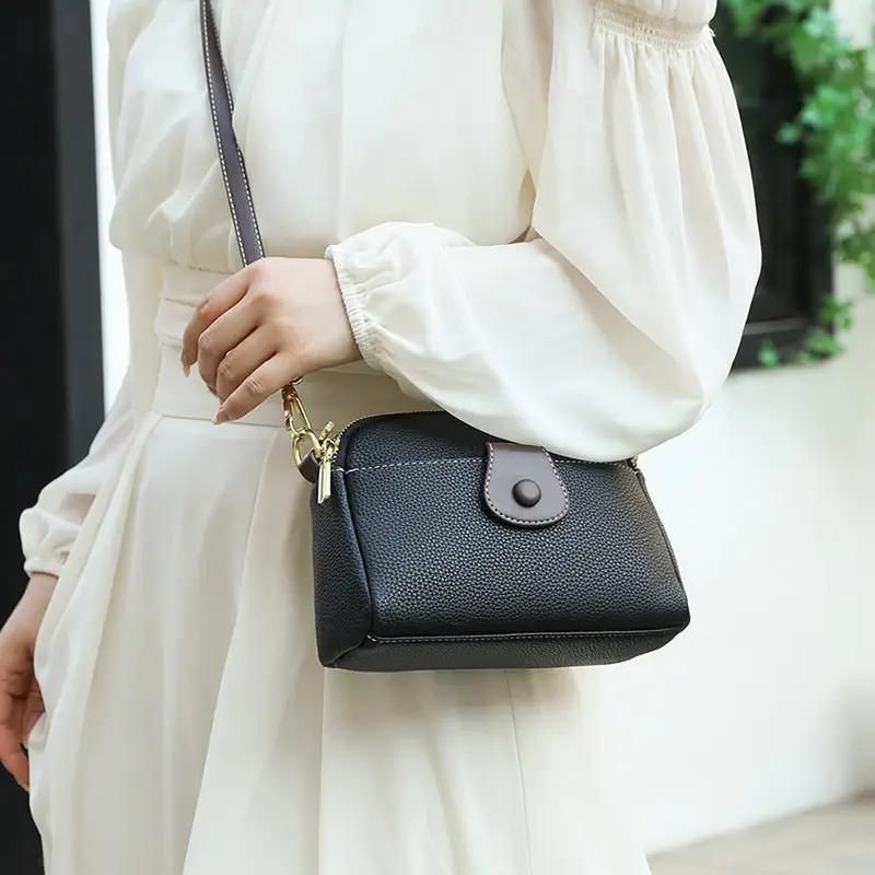 Bolsa De Couro Feminina Bella 2