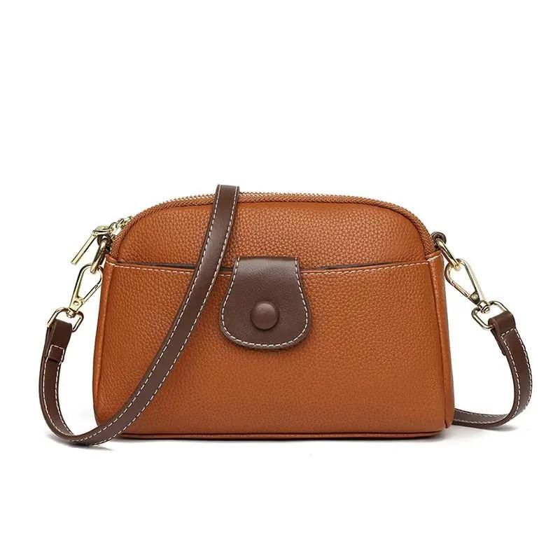 Bolsa De Couro Feminina Bella 5