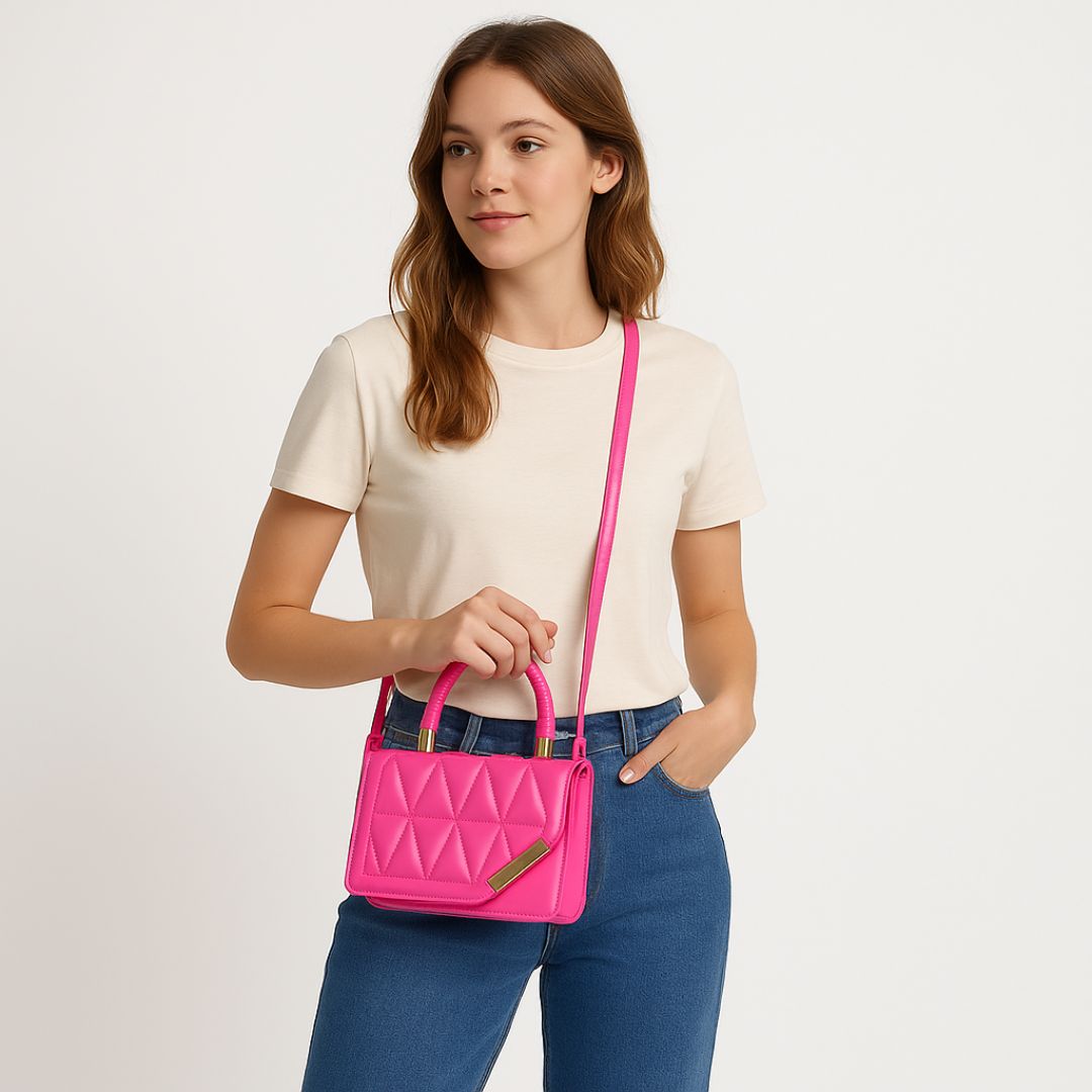 Bolsa de Couro Feminina - Jasmine