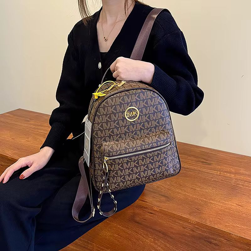 Mochila Feminina de Couro Anti Furto - Kimz 5