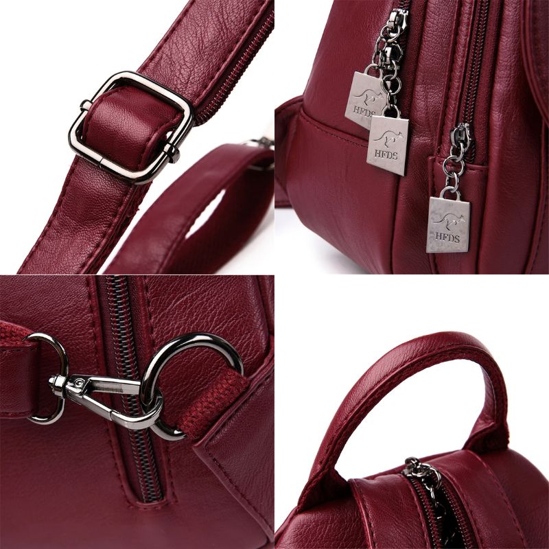 Mochila de Couro Feminina Calli 2