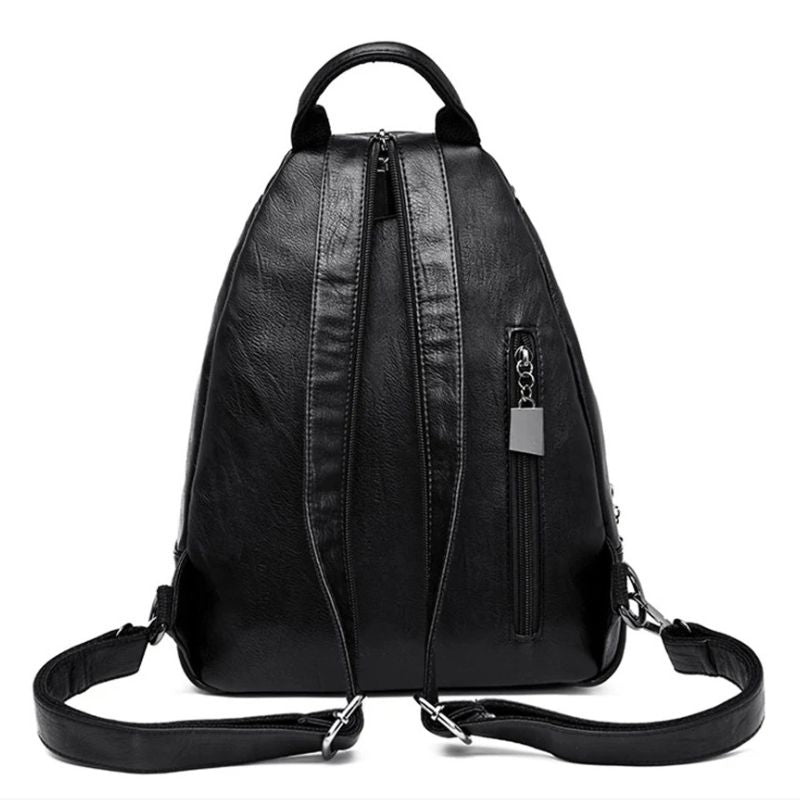 Mochila de Couro Feminina Dalsin 1
