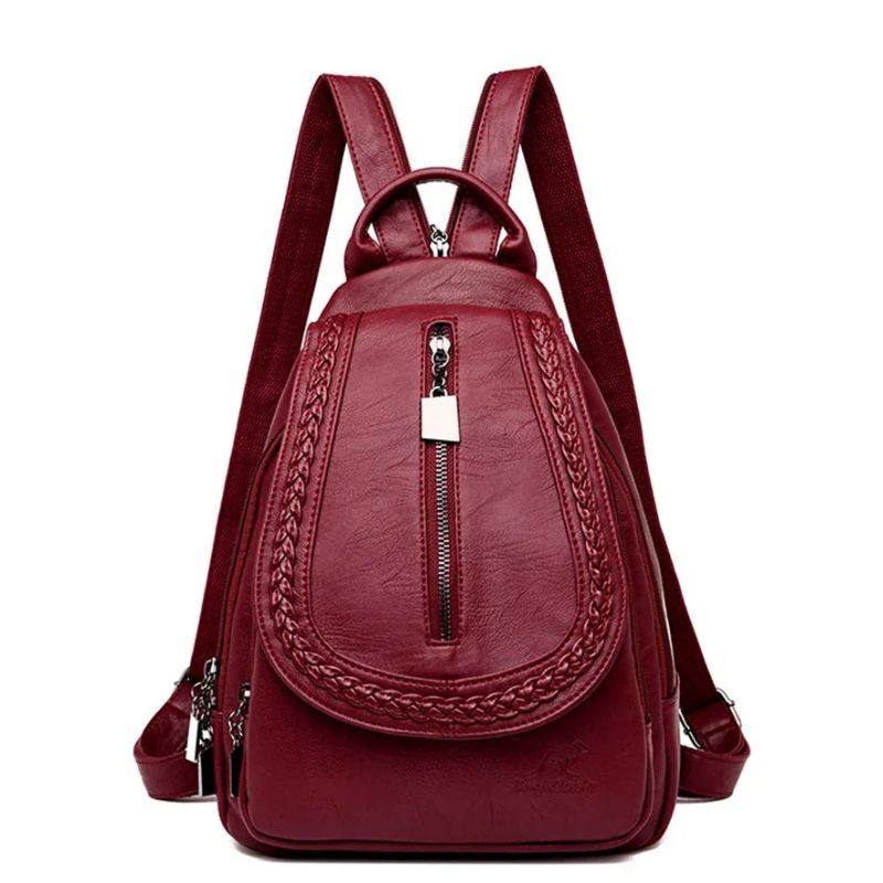 Mochila de Couro Feminina Dalsin 2
