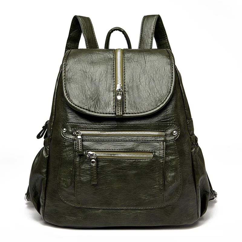 Mochila de Couro Feminina Malibu 2