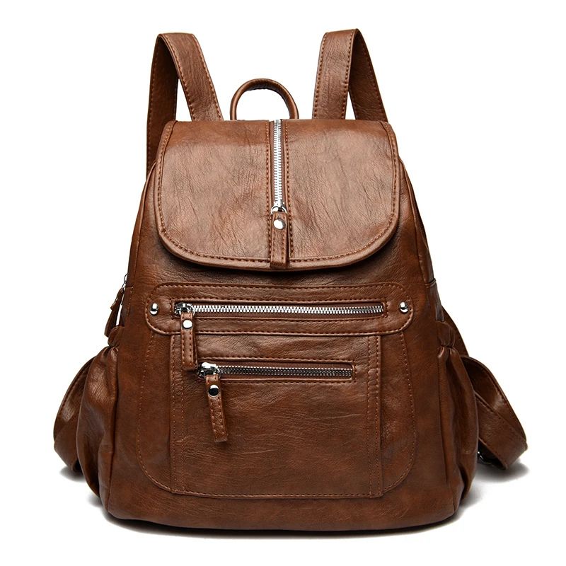 Mochila de Couro Feminina Malibu 4