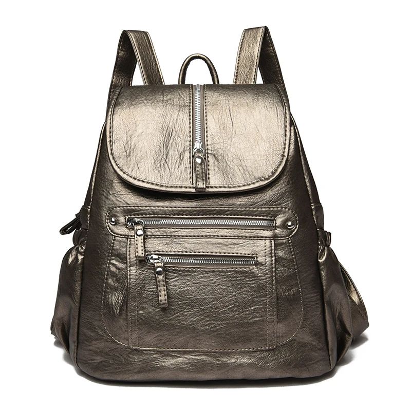 Mochila de Couro Feminina Malibu
