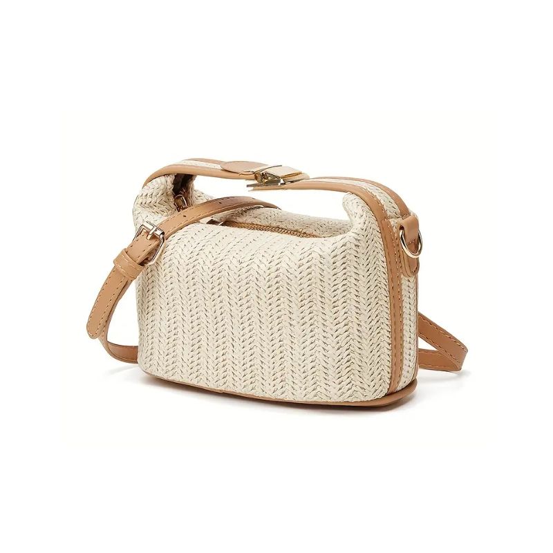 RIVIÈRE – Bolsa de Palha Natural | Edição Côte d’Azur